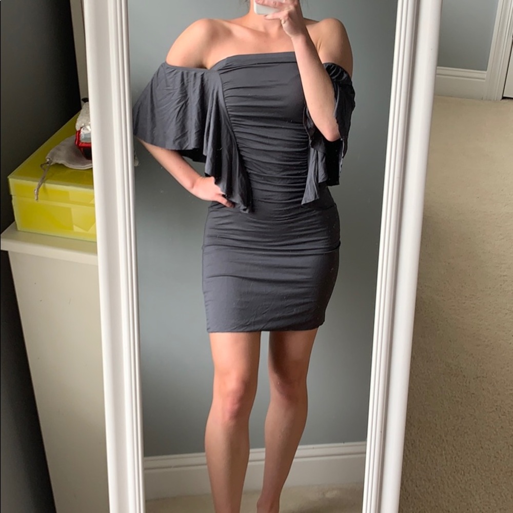 Tight off the shoulder dress